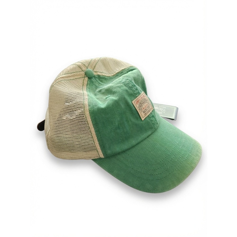 Polo Ralph Lauren Polo Country Twill Trucker Cap Green One Size Adjustable NWT - Picture 3 of 7